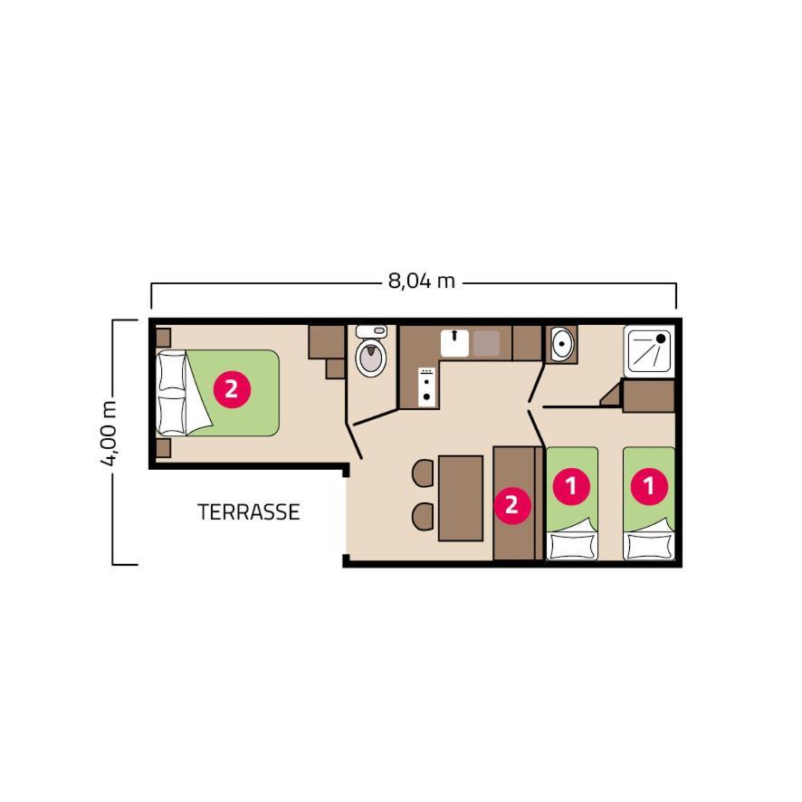Camping La Corniche Plozevet Екстер'єр фото
