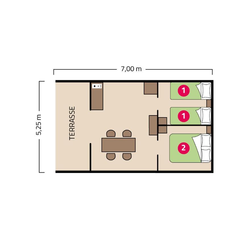 Camping La Corniche Plozevet Екстер'єр фото